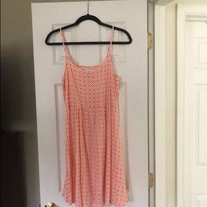 Orange and white Old Navy Sundress